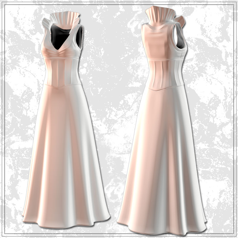 V4 Gown and HighHeels by N/A