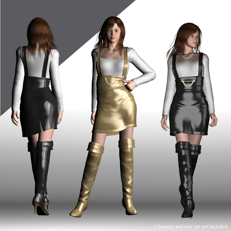 High Waist Line Skirt for V4 by N/A