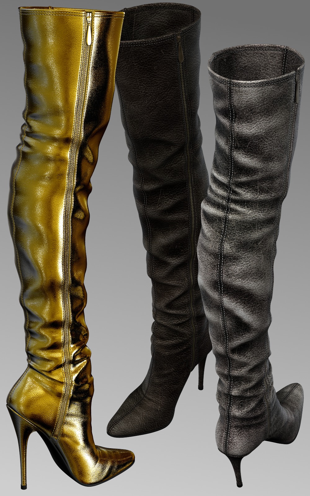 Thigh-Boot For V4 by N/A
