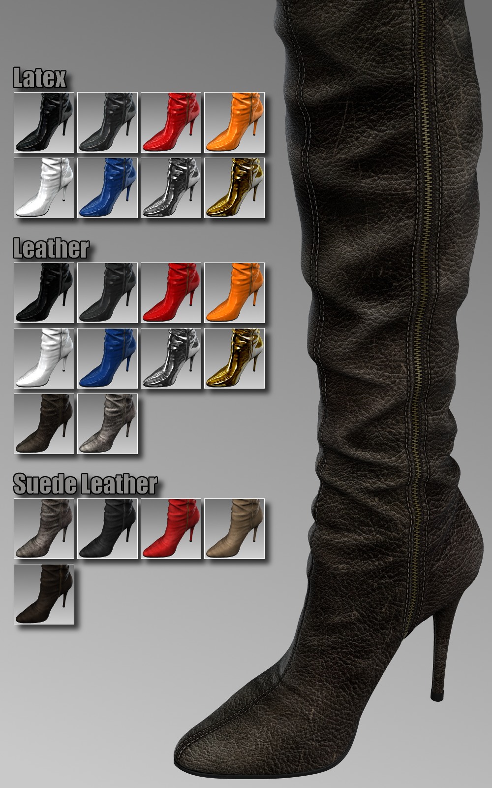 Thigh-Boot For V4 by N/A