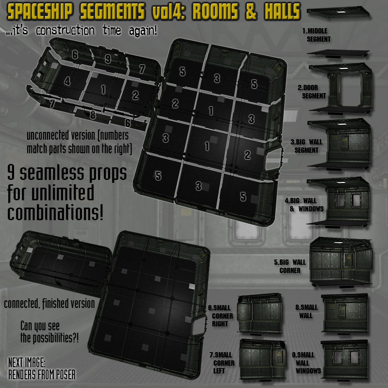 Spaceship Segments Vol4 by N/A