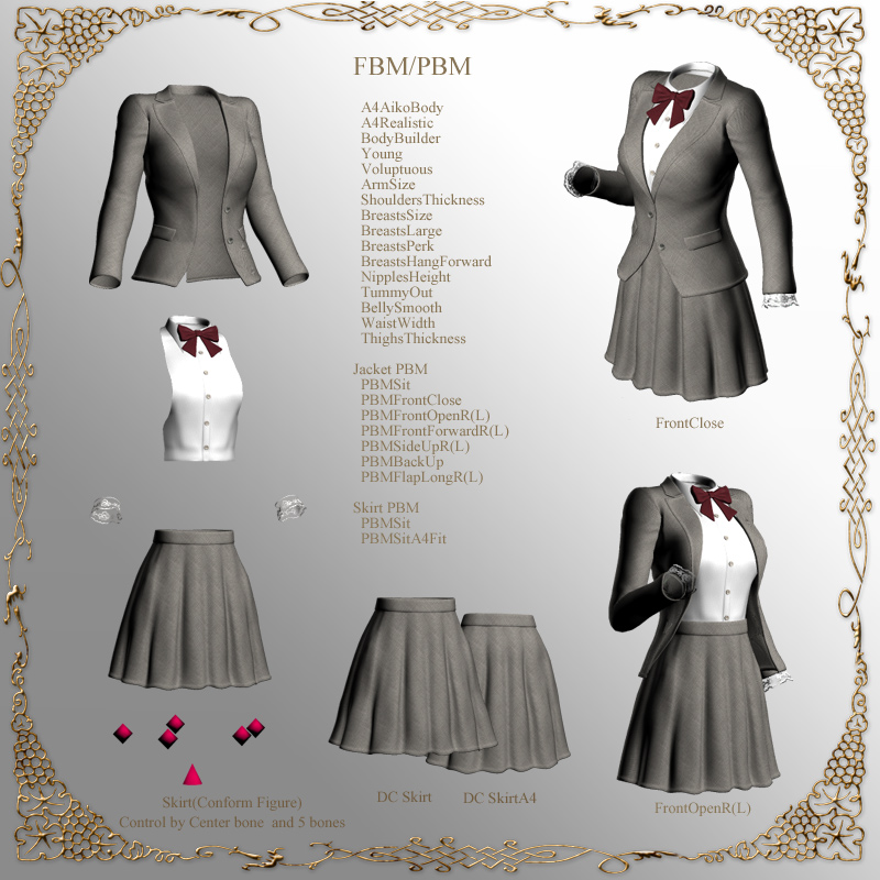 Flare Line Suit for V4/A4 by N/A