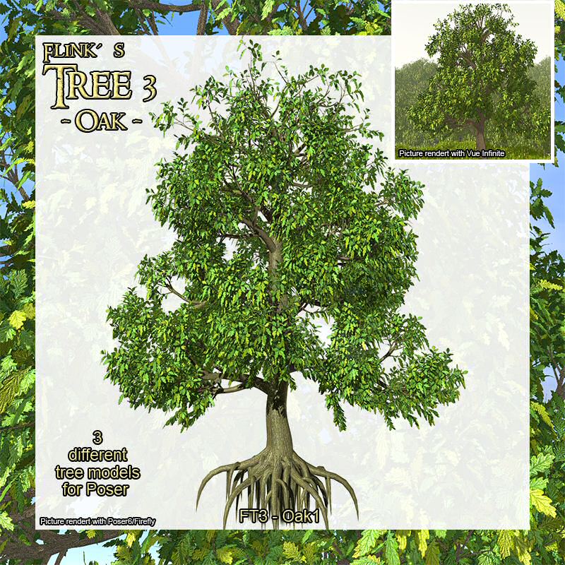 Flinks Tree 3 - Oak by N/A