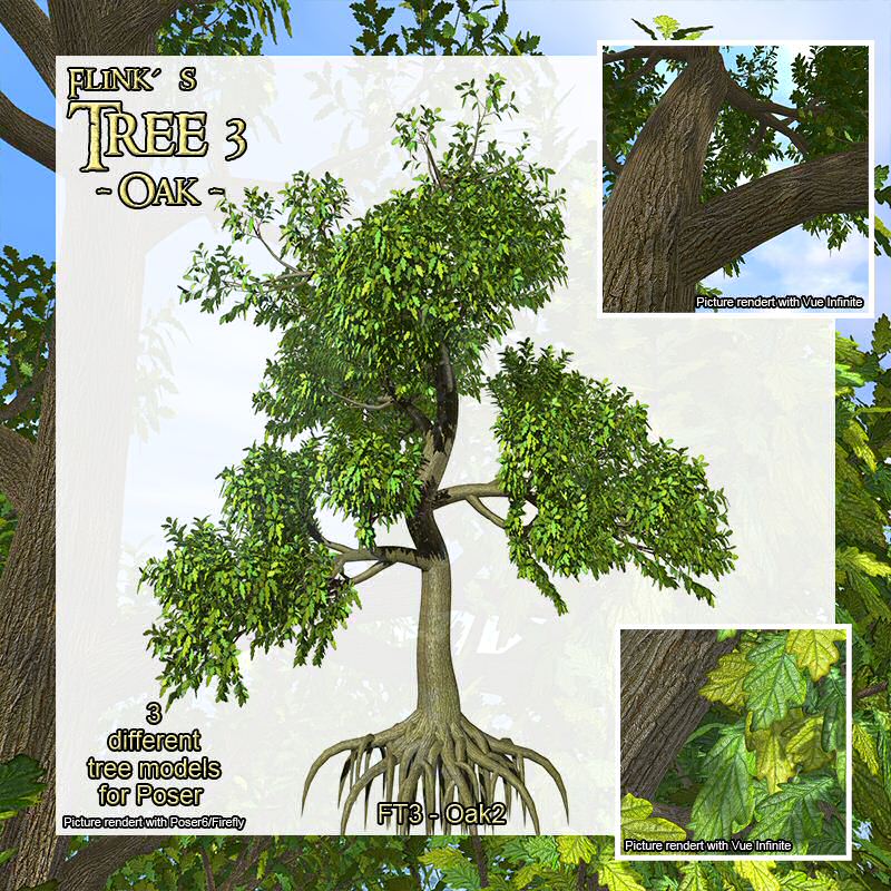 Flinks Tree 3 - Oak by N/A