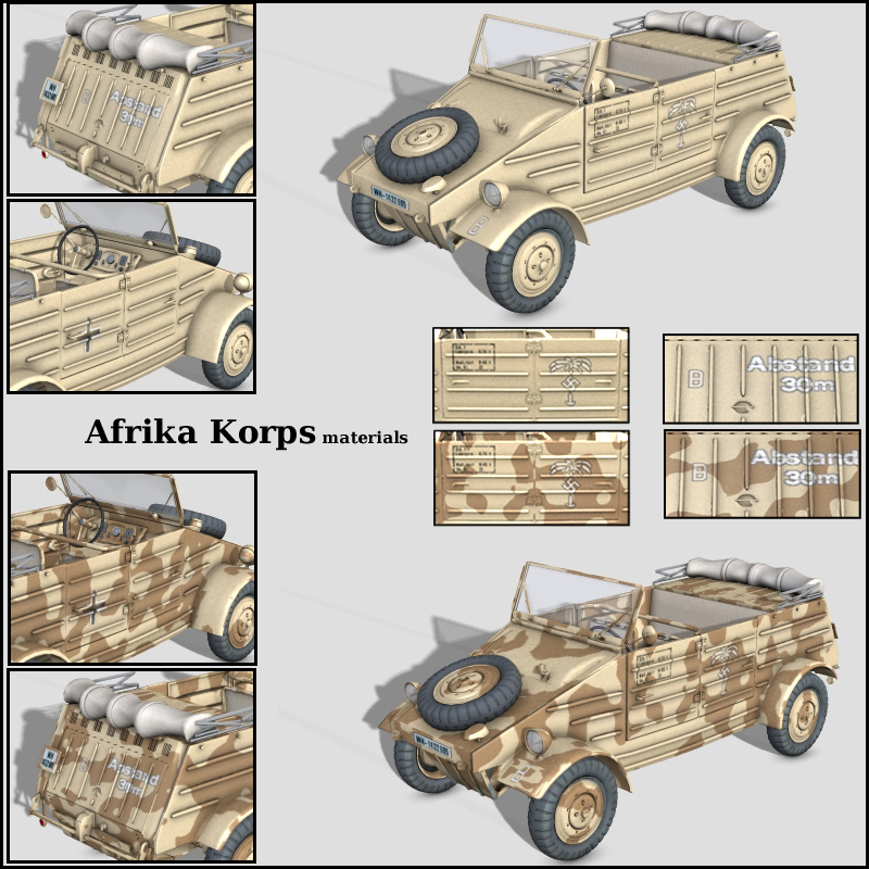 WW2 Kubelwagen 82 by N/A