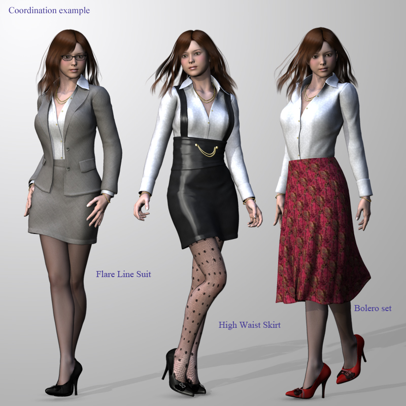 Office outfit for V4 by N/A