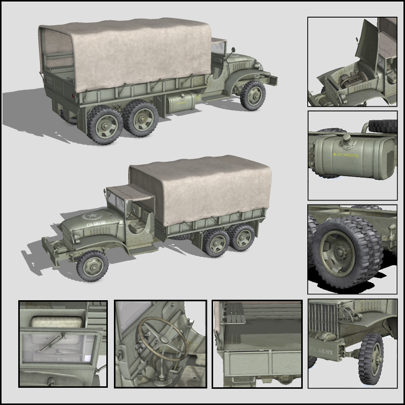 WW2 USA CCKW TRUCK by N/A