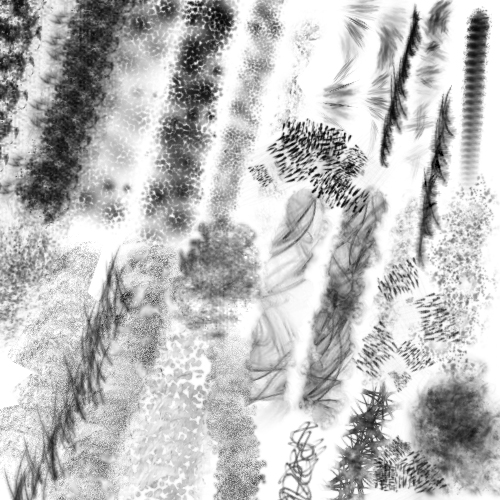 Texture Brushes by N/A