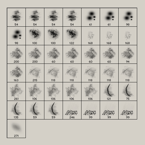 Texture Brushes by N/A