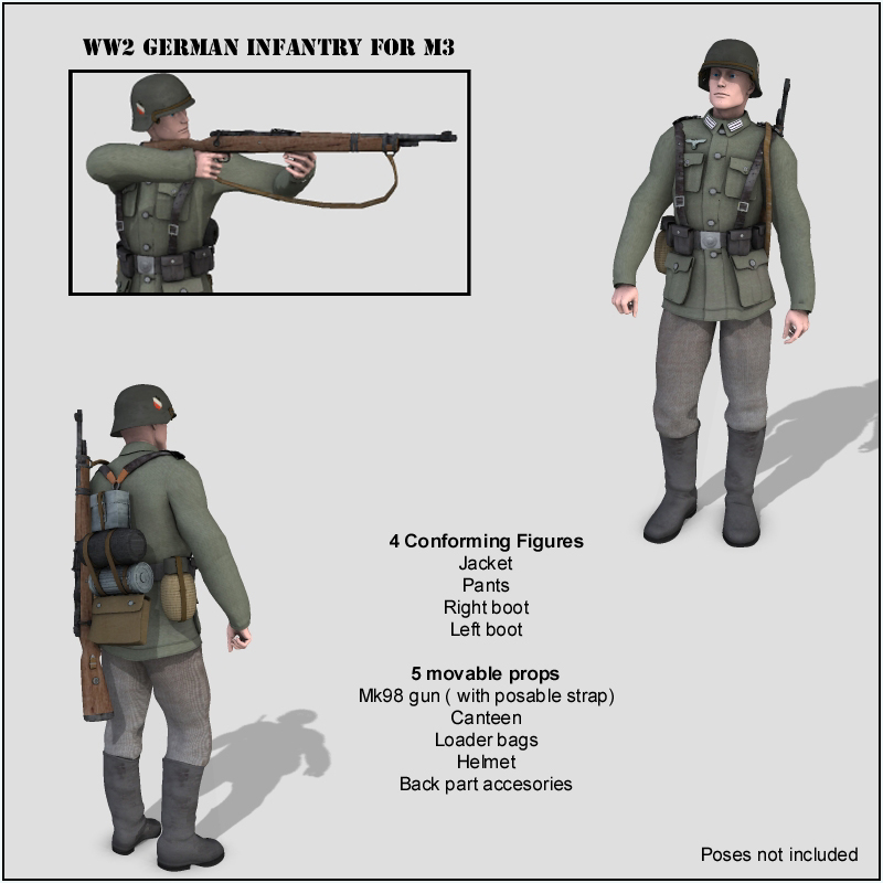WW2 German Infantry M3 by N/A