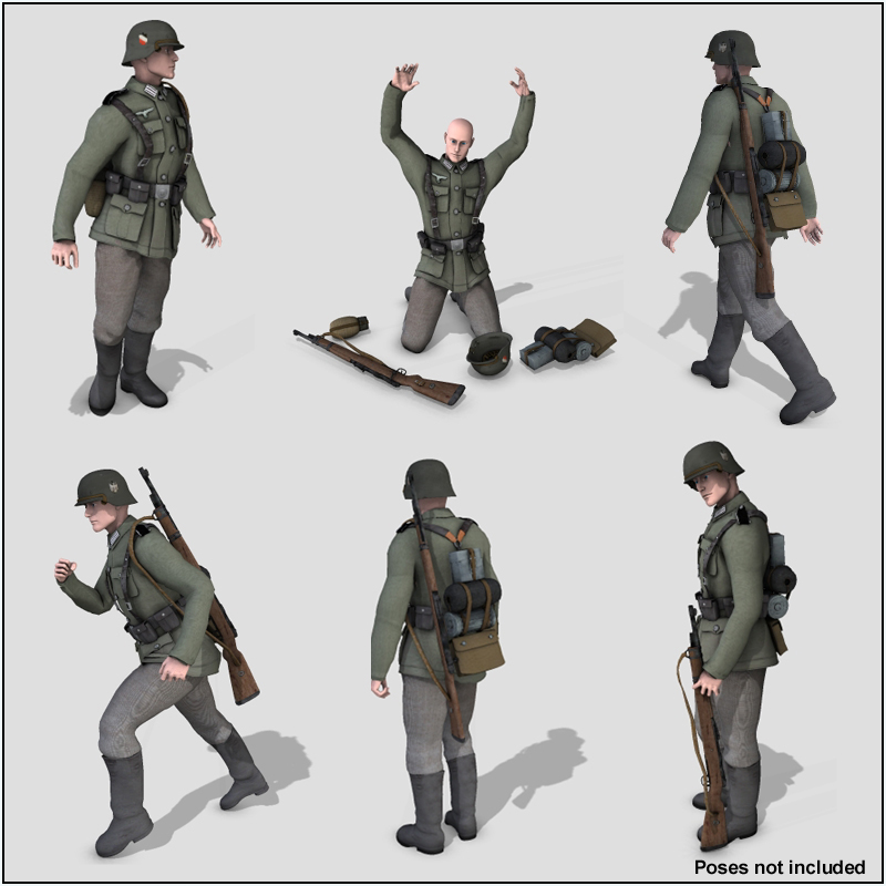 WW2 German Infantry M3 by N/A