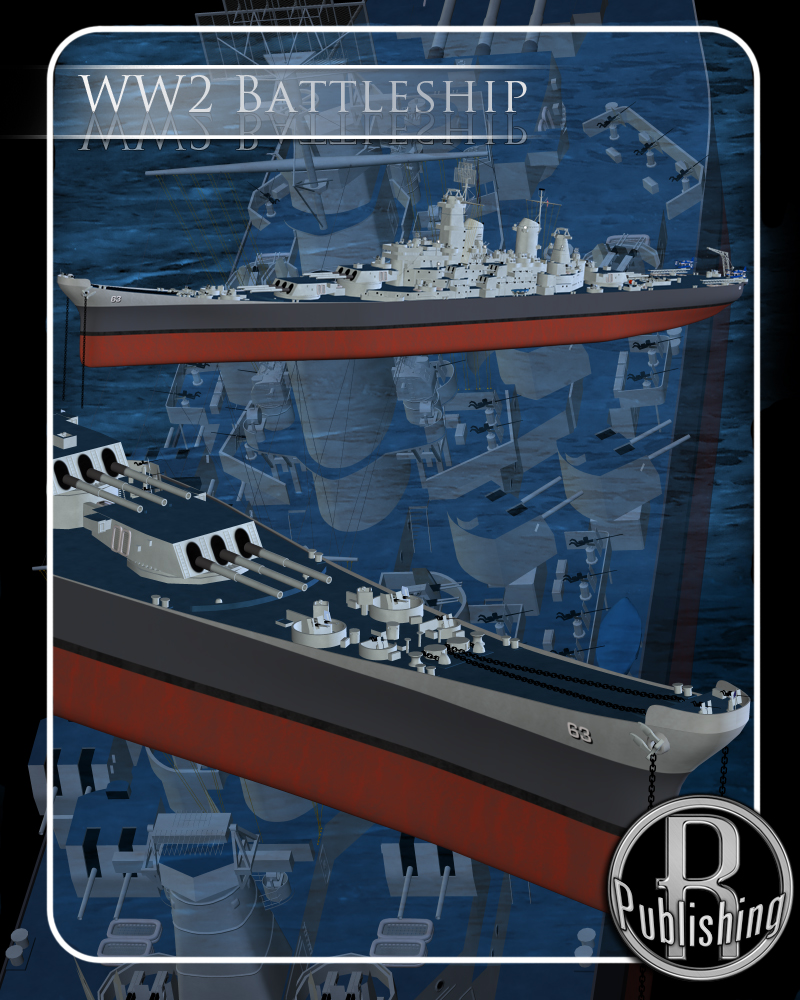 WW2 Battleship by N/A
