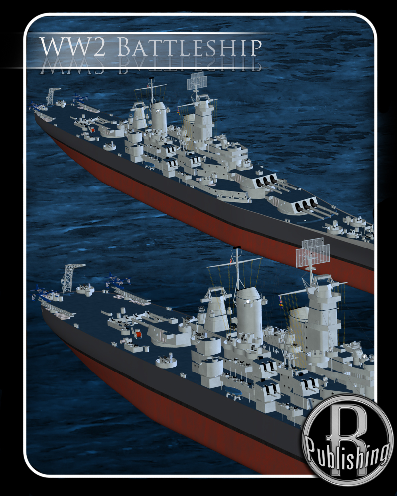 WW2 Battleship by N/A