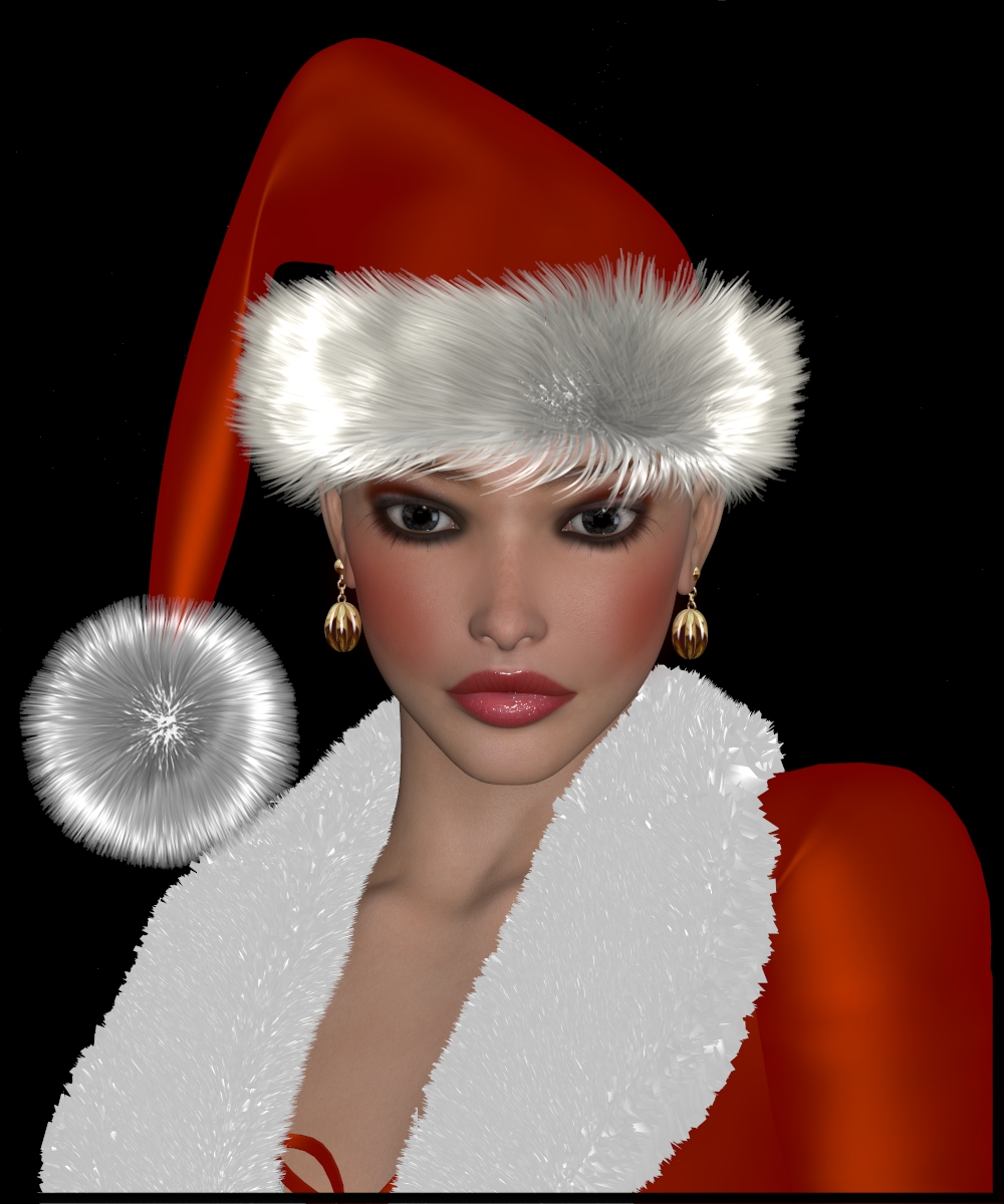 Xmas-Hat for Vicky 4 and Postwork by N/A