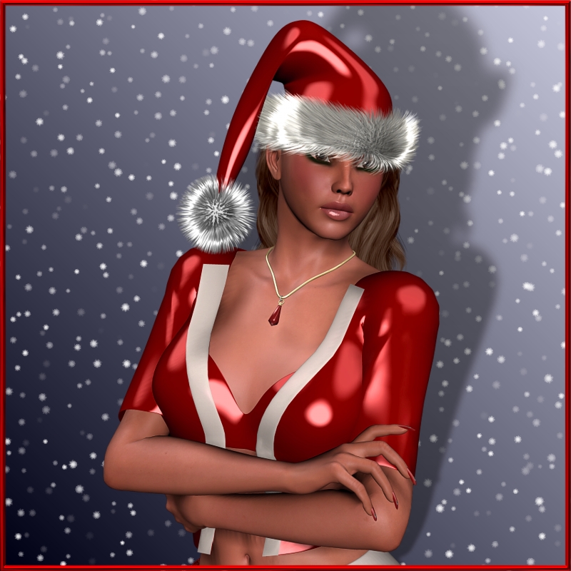Xmas-Hat for Vicky 4 and Postwork by N/A
