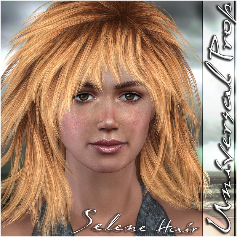 Selene Hair - Universal Prop by N/A