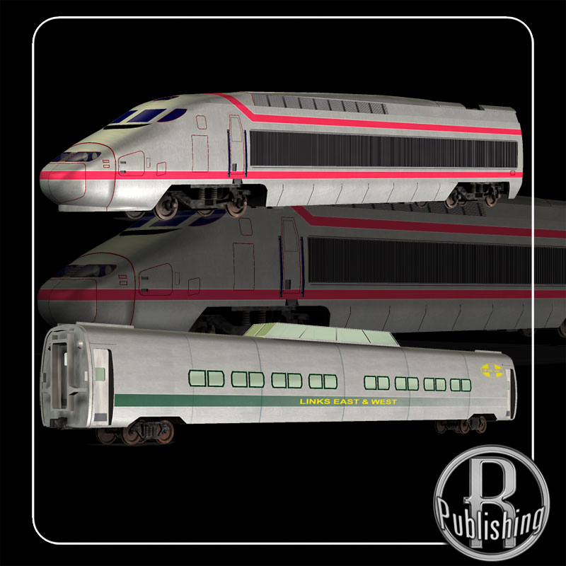 Train Set 2 (Poser, OBJ & LWO) by N/A