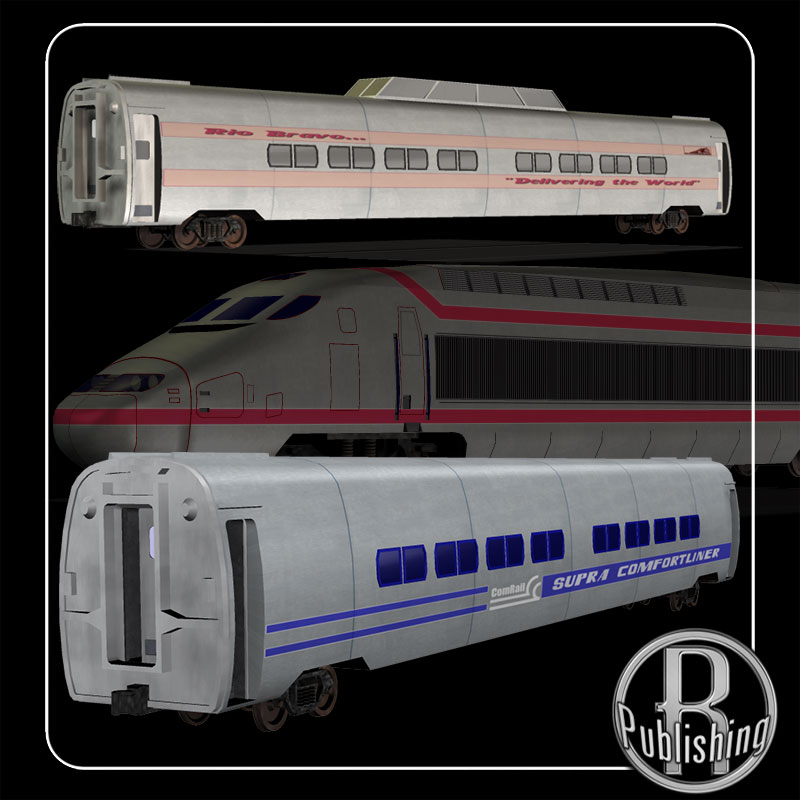 Train Set 2 (Poser, OBJ & LWO) by N/A