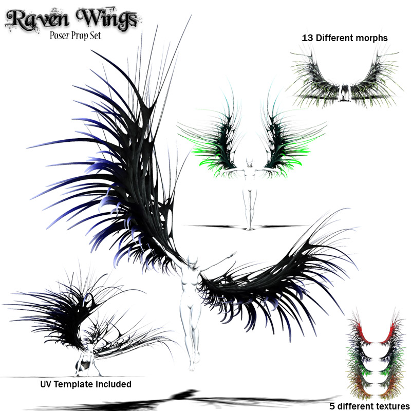 Raven Wings by N/A