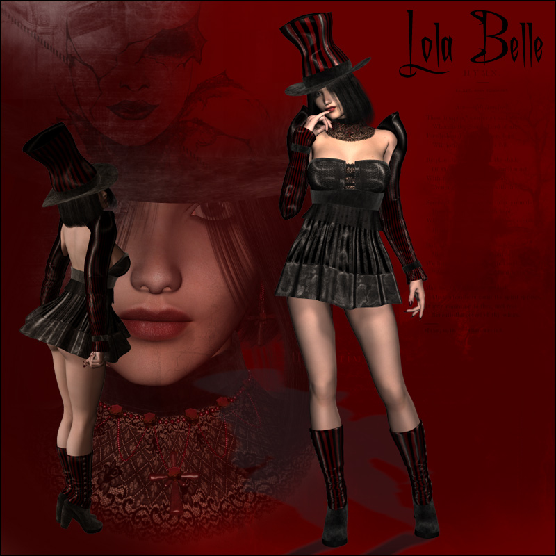 Lola Belle Gothic for V4 by N/A