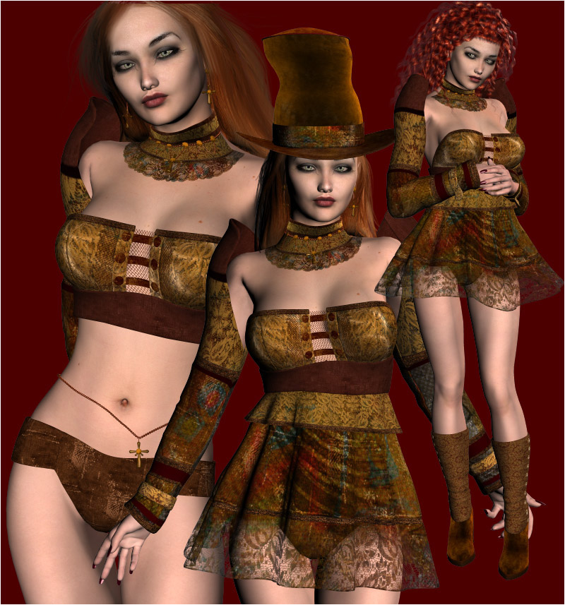 Lola Belle Gothic for V4 by N/A