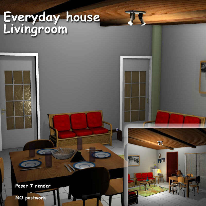 Everyday house - Livingroom by N/A