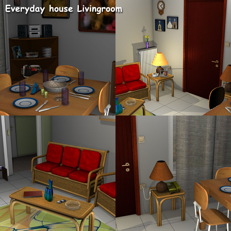 Everyday house - Livingroom by N/A
