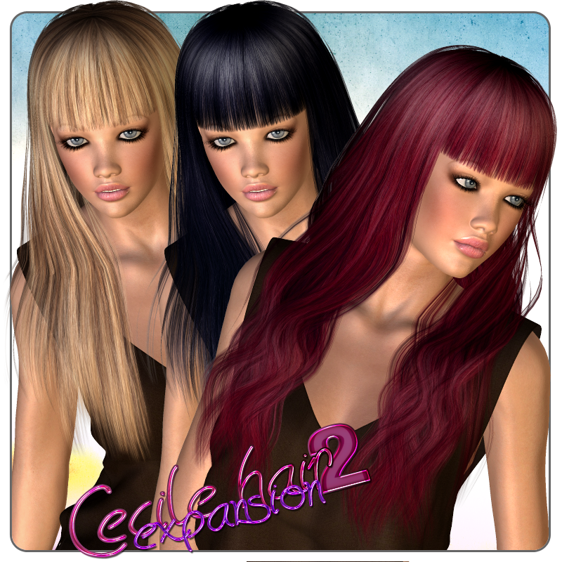 Cecile Hair 2 Expansion by N/A