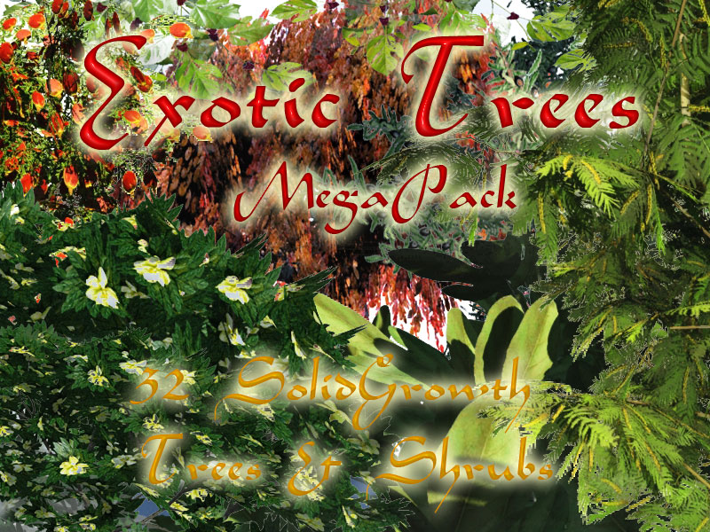Exotic Trees MegaPack by N/A