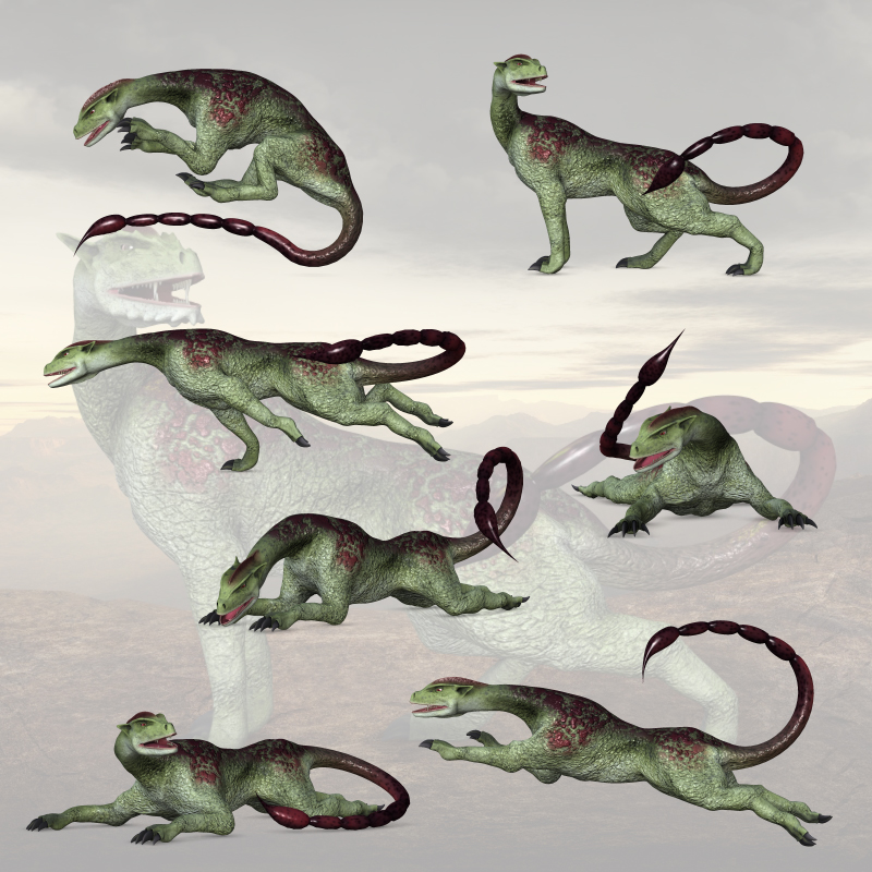 CG Venomwhip Poses by N/A