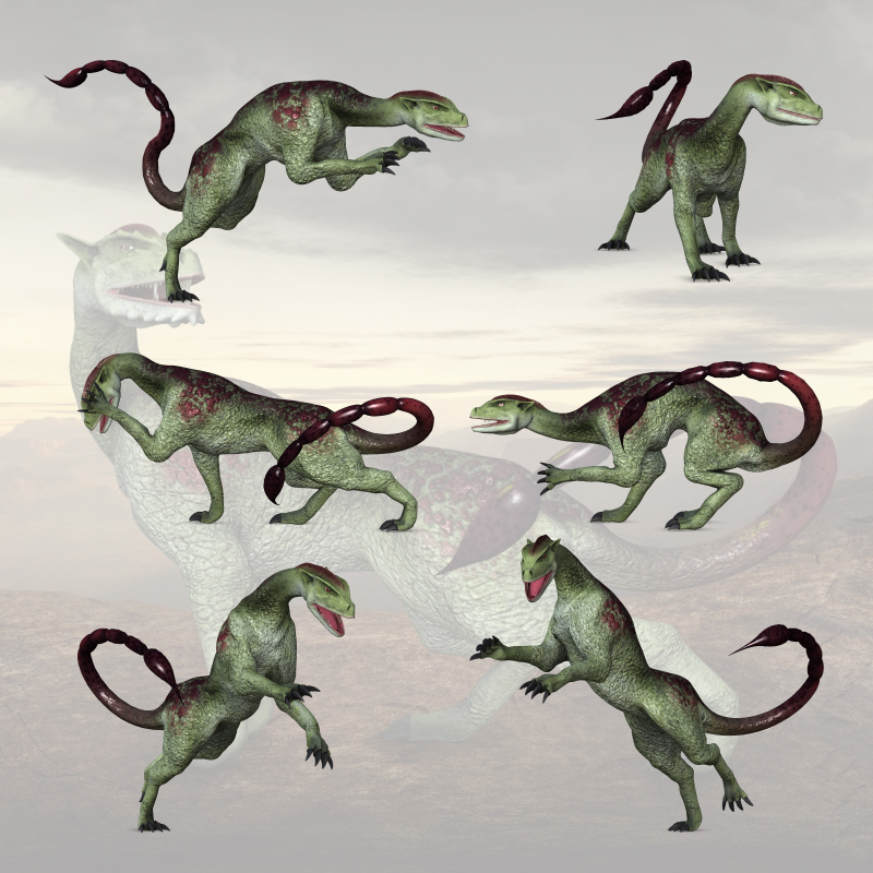 CG Venomwhip Poses by N/A