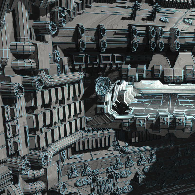Allied Fleets Heavy Battle Cruiser OBJ Format by N/A