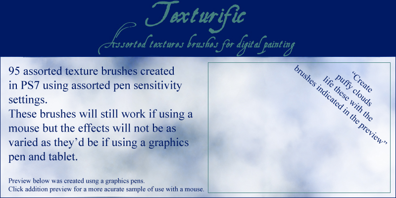 Texturific Brushes by N/A
