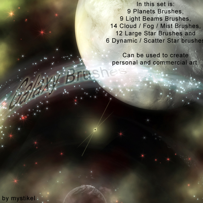 Galaxy Brushes by N/A