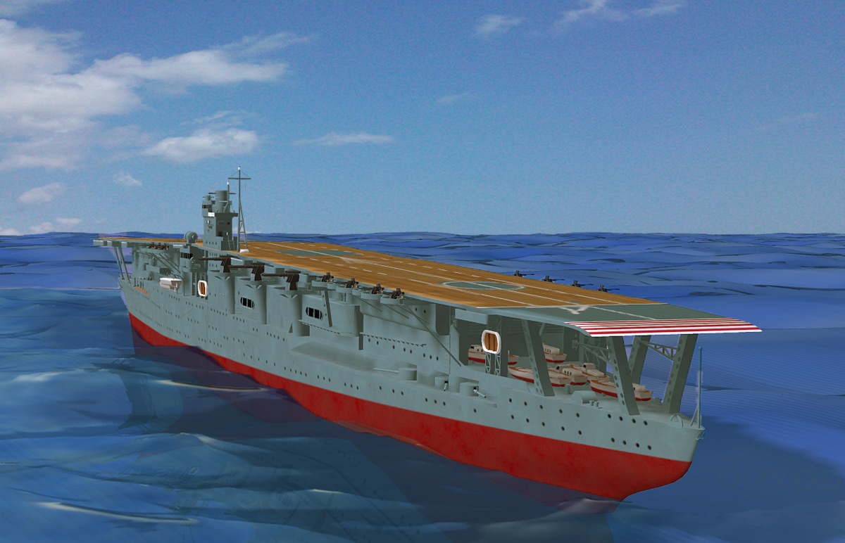 WW2 Aircraft Carrier Akagi by N/A