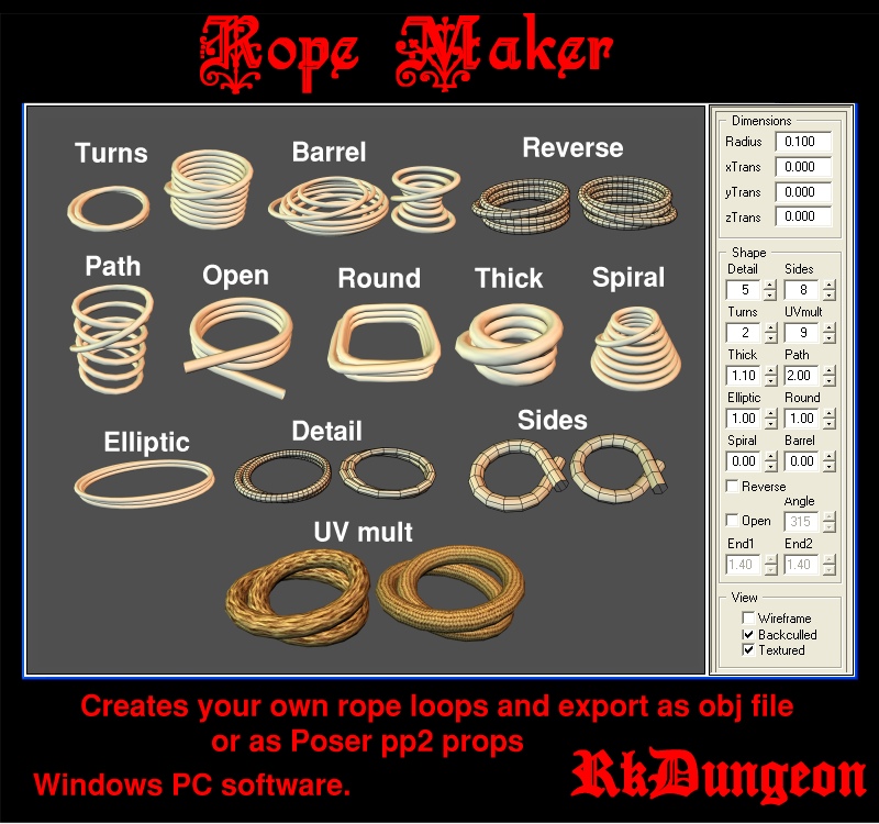 Rope Maker by N/A