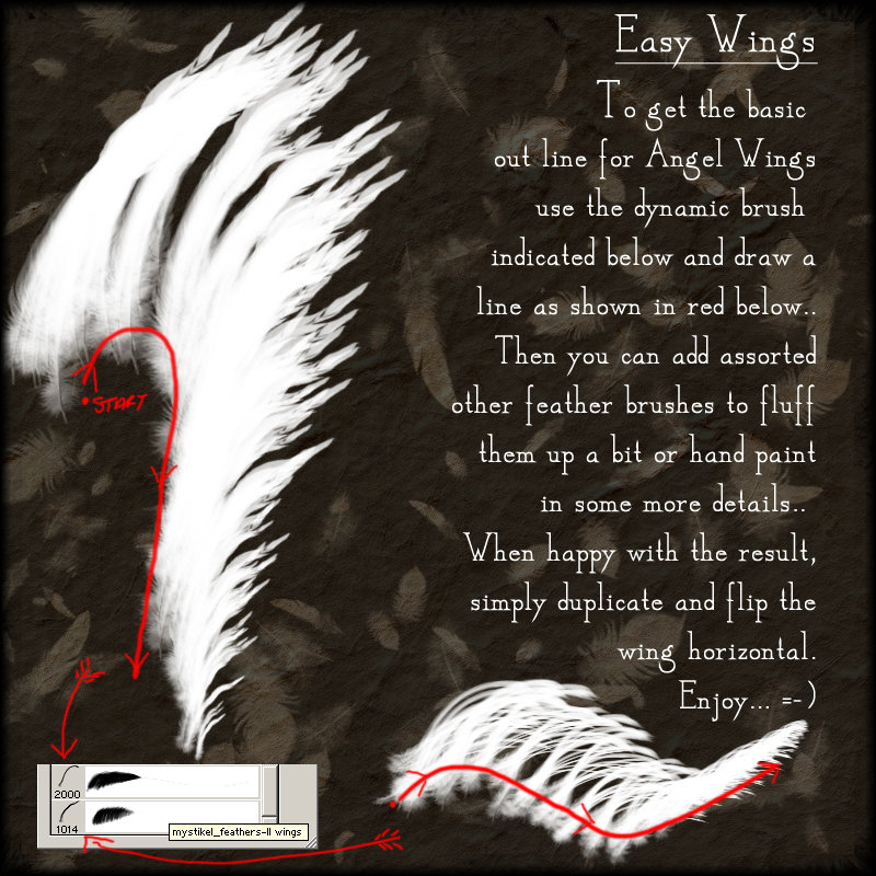 Feathers 2 Brushes by N/A