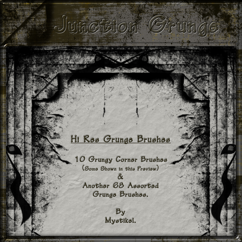 Junction Grunge Brushes by N/A