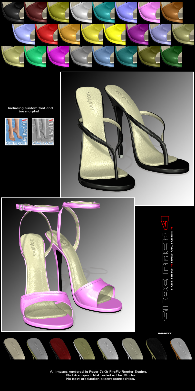 Shoe Pack4 for V4/A4 by N/A