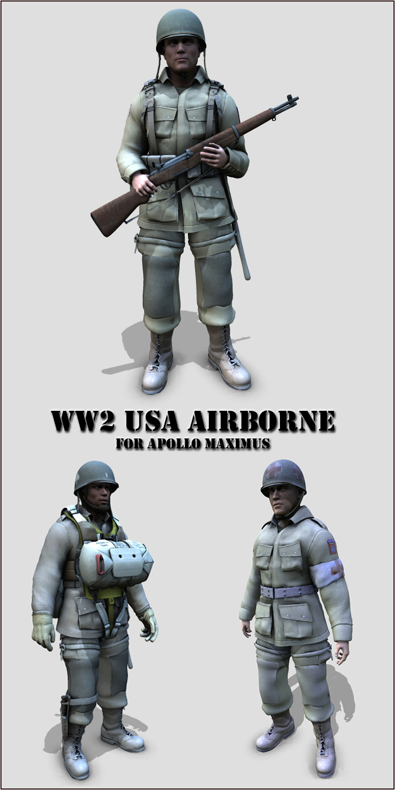 WW2 USA airborne by N/A
