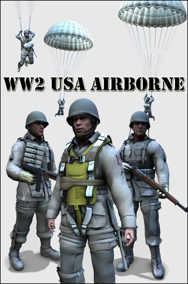 WW2 USA airborne by N/A
