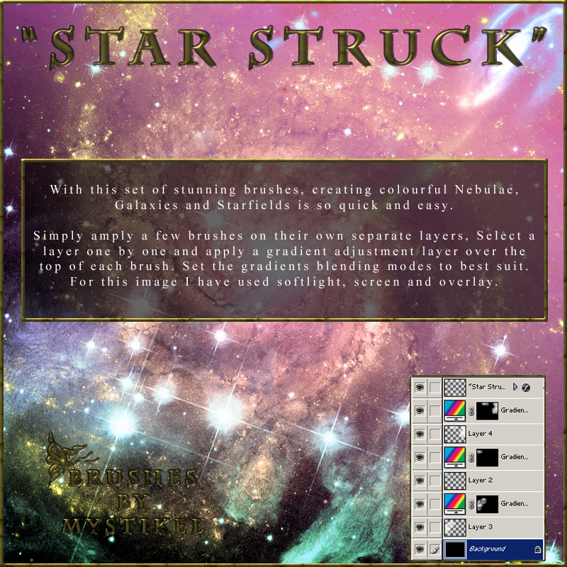 Star Struck Brushes by N/A