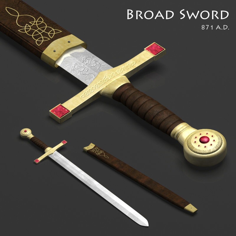 Merlin's Medieval Swords by N/A
