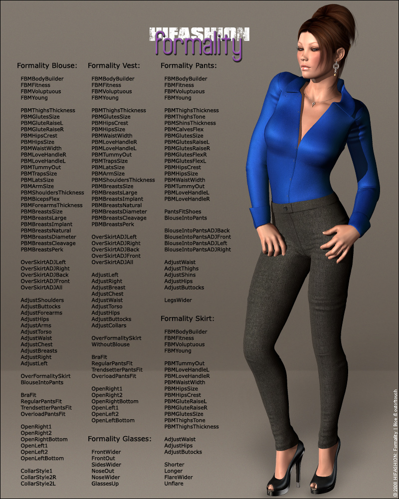 HIGHFASHION: Formality for V4 by N/A