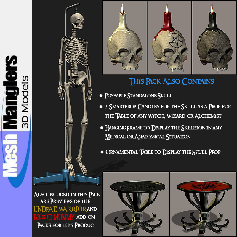 Skeleton Bones Pack by N/A