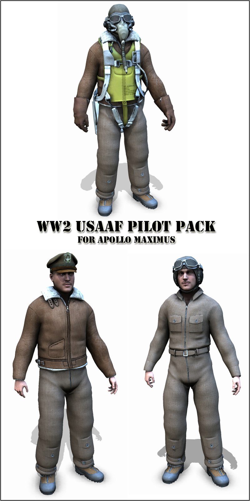 WW2 USAAF pilot pack by N/A