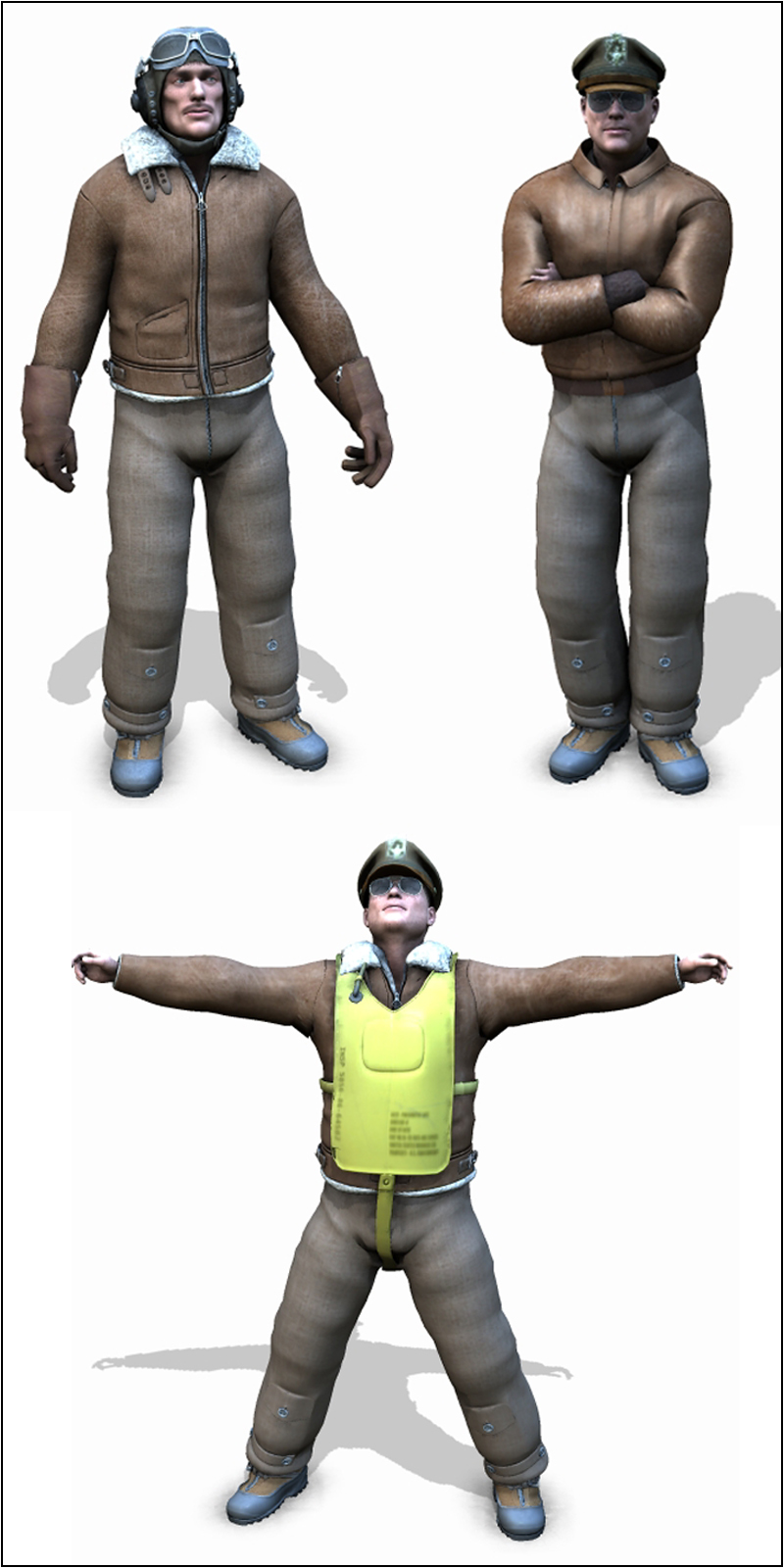 WW2 USAAF pilot pack by N/A