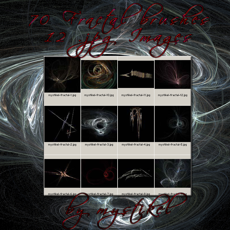 Fractals by mystikel by N/A