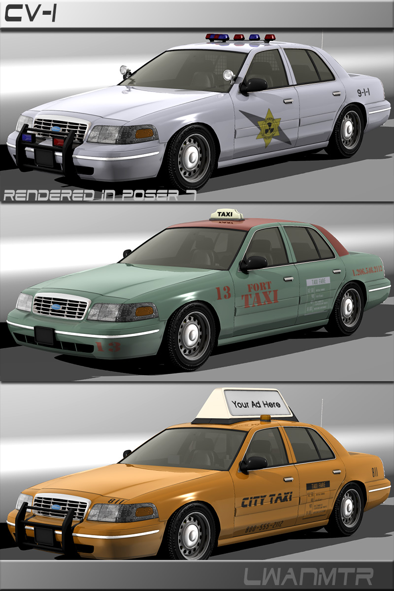 CV-1 for Poser and Daz by N/A