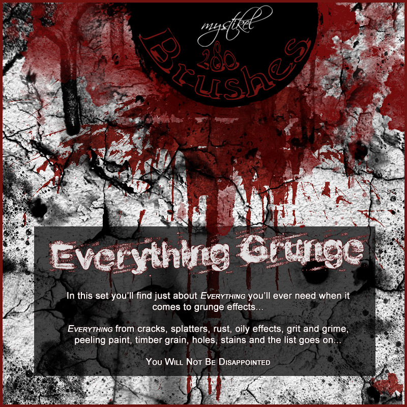 Everything Grunge Brushes by N/A